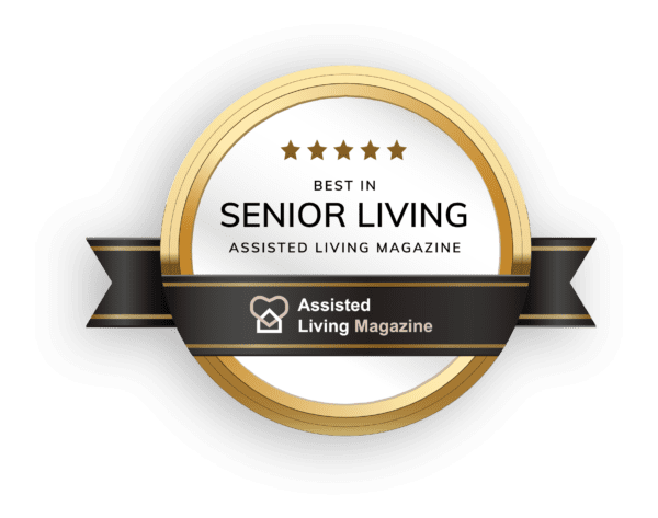 Best In senior living award achievement 